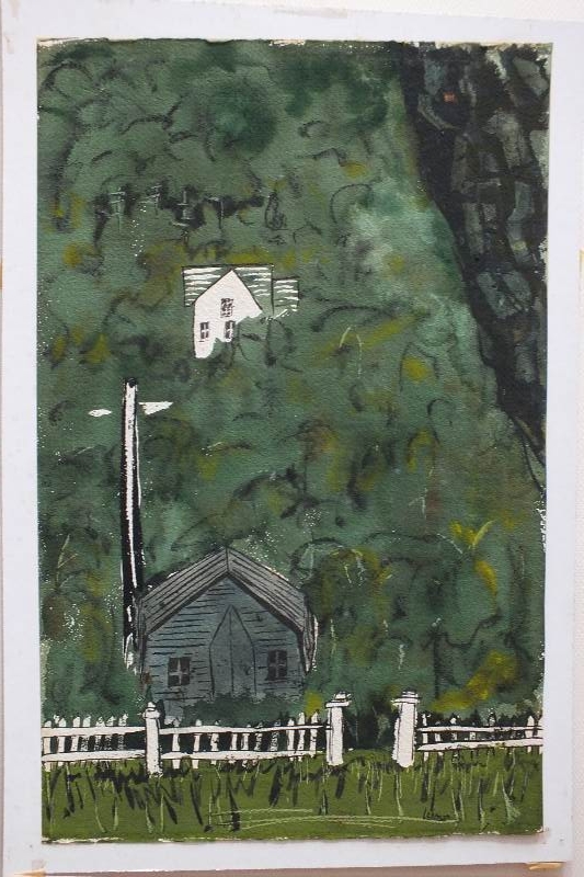 Original watercolor painting