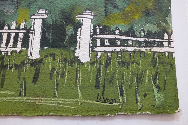 Original watercolor painting