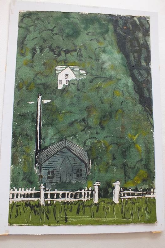 Original watercolor painting