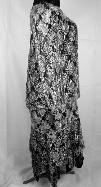 Vintage Lace Evening Gown