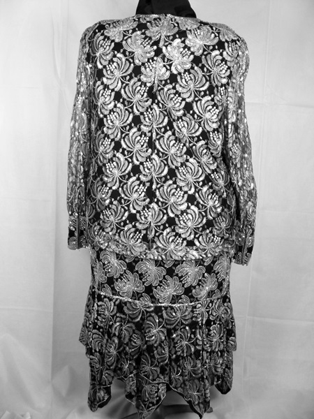 Vintage Lace Evening Gown