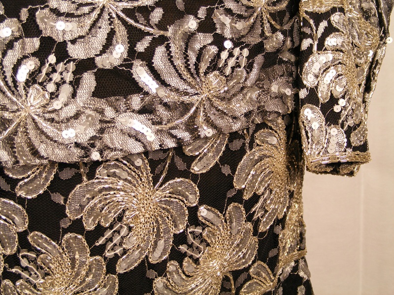 Vintage Lace Evening Gown