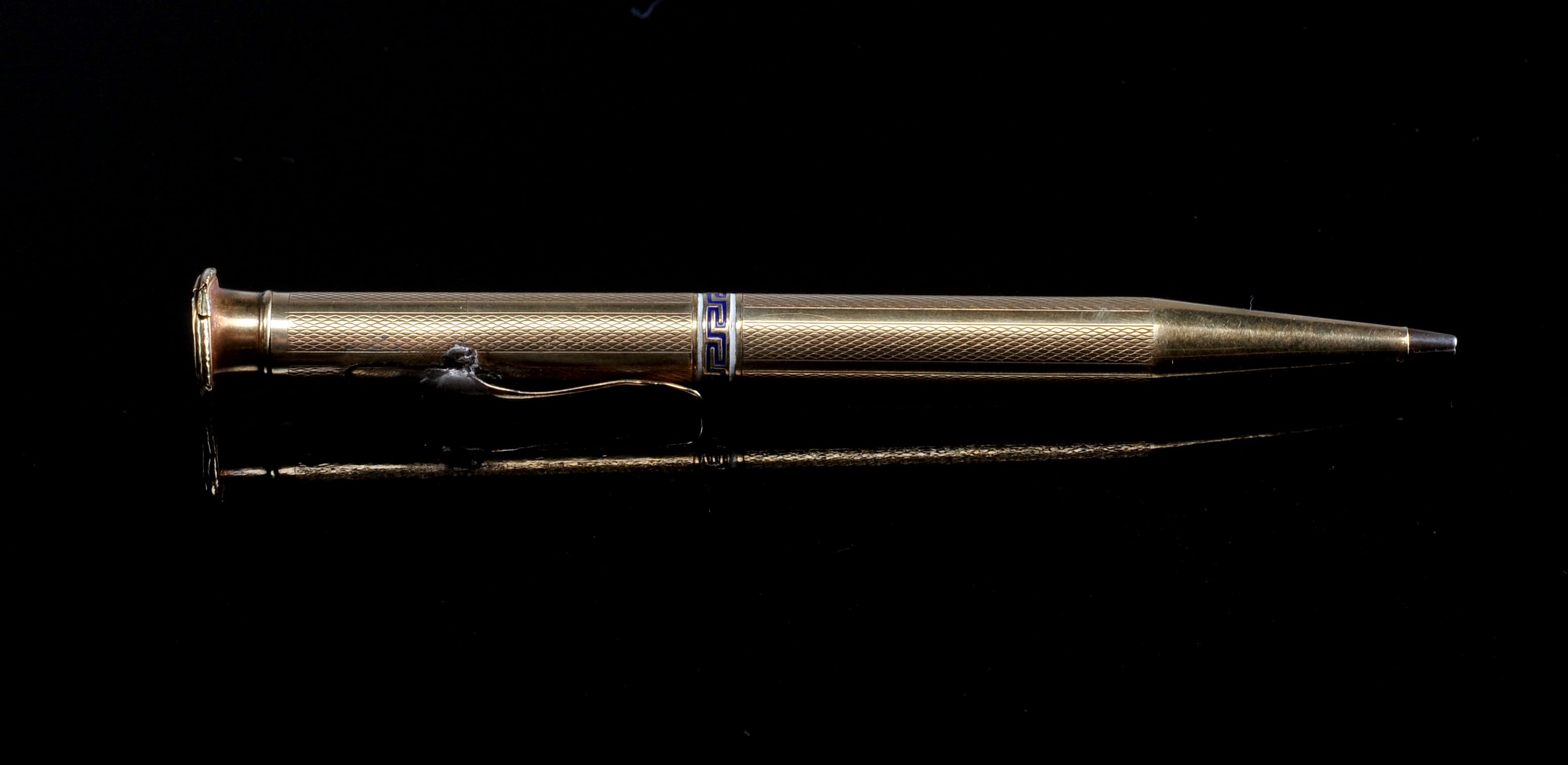 14K yellow gold pencil 