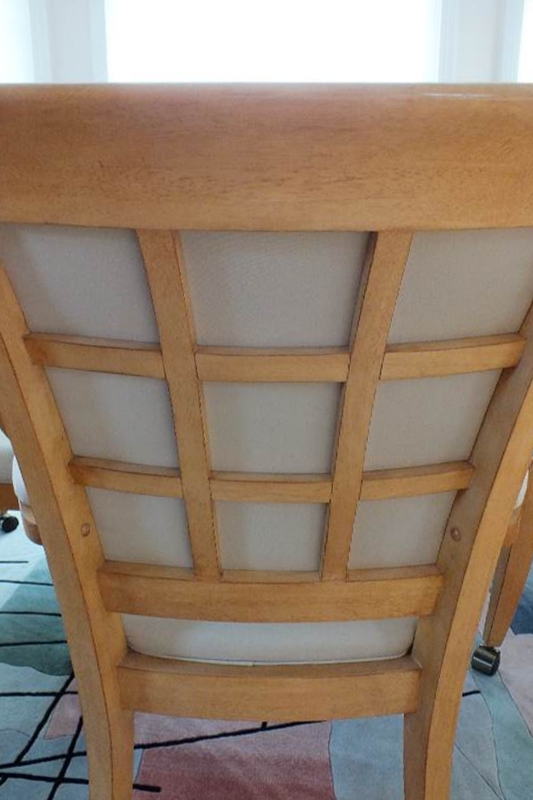 A Contemporary styled table and chair ensemble from Thomasville