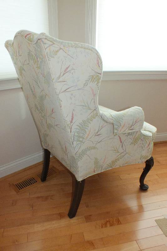 A pair of Traditional Queen Anne style chairs from Key City Wilkesboro NC