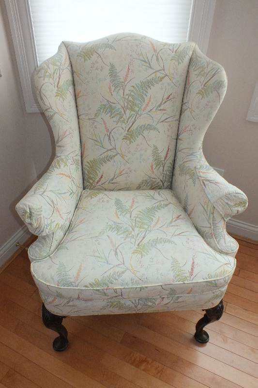 A pair of Traditional Queen Anne style chairs from Key City Wilkesboro NC