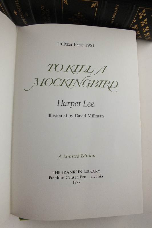 A Group of Five Limited Edition books published by The Franklin Library