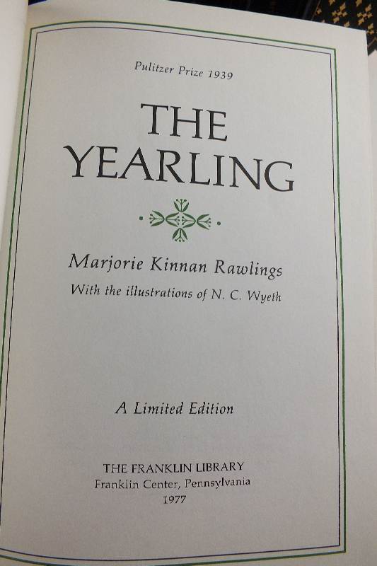 A Group of Five Limited Edition books published by The Franklin Library