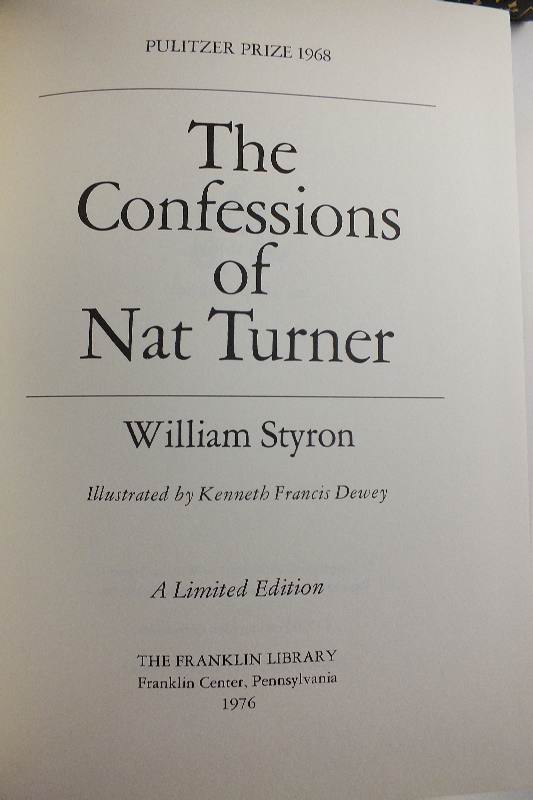 A Group of Five Limited Edition books published by The Franklin Library