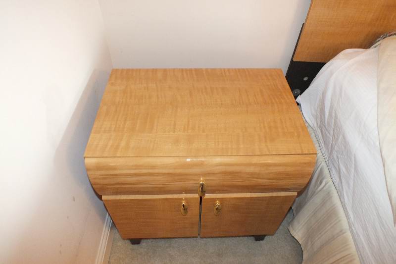 Contemporary style nightstand from USA Pilliod Furniture Inc., Division of Ladd Furniture