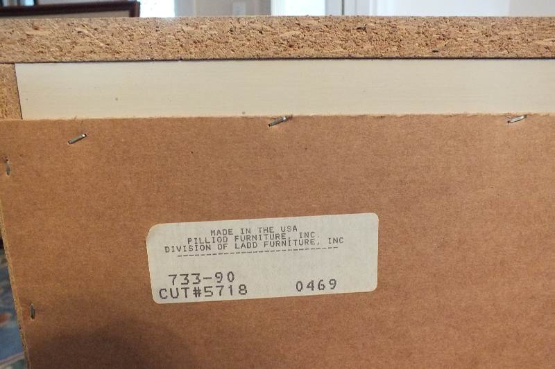 Contemporary style nightstand from USA Pilliod Furniture Inc., Division of Ladd Furniture