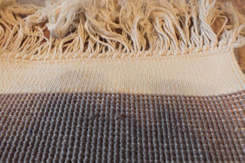 A Tian Tan 100 % wool pile genuine hand knotted oriental rug made in China Beiging, circa 1992