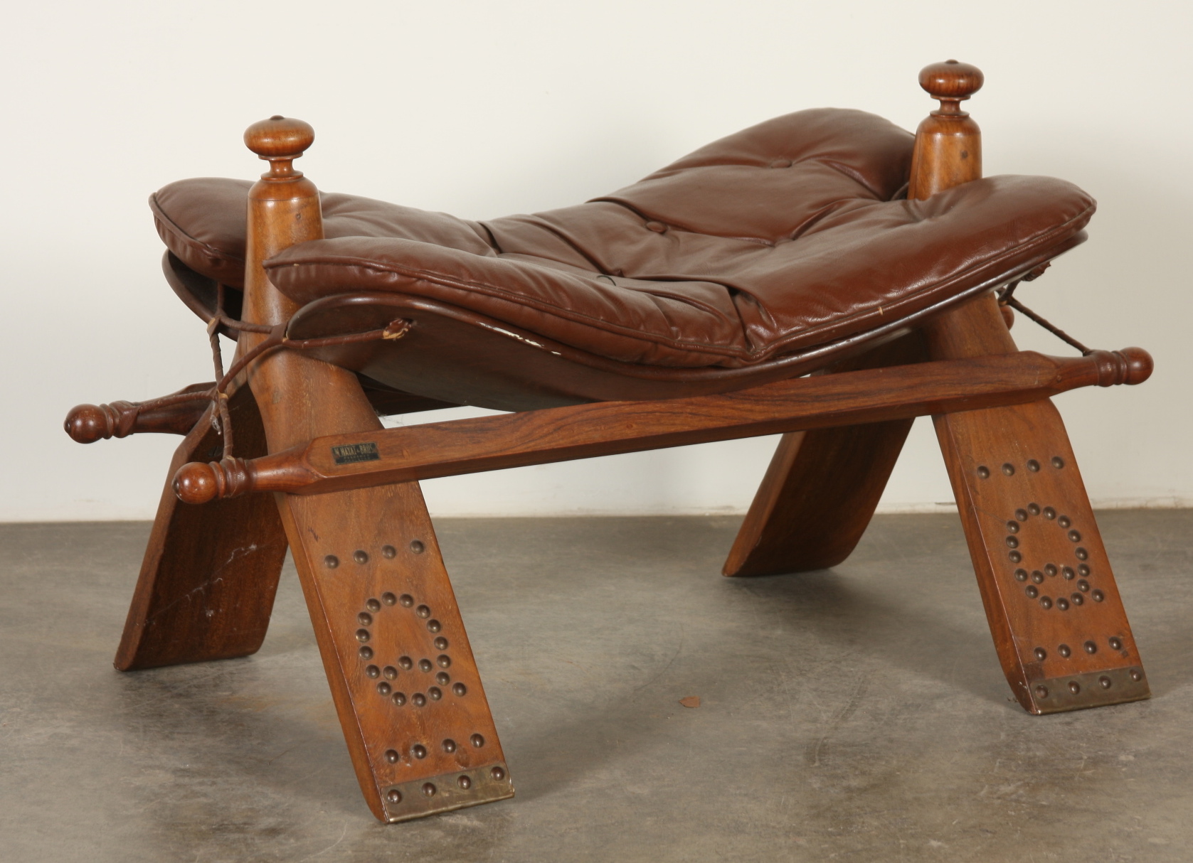 Camel Saddle Foot Stool