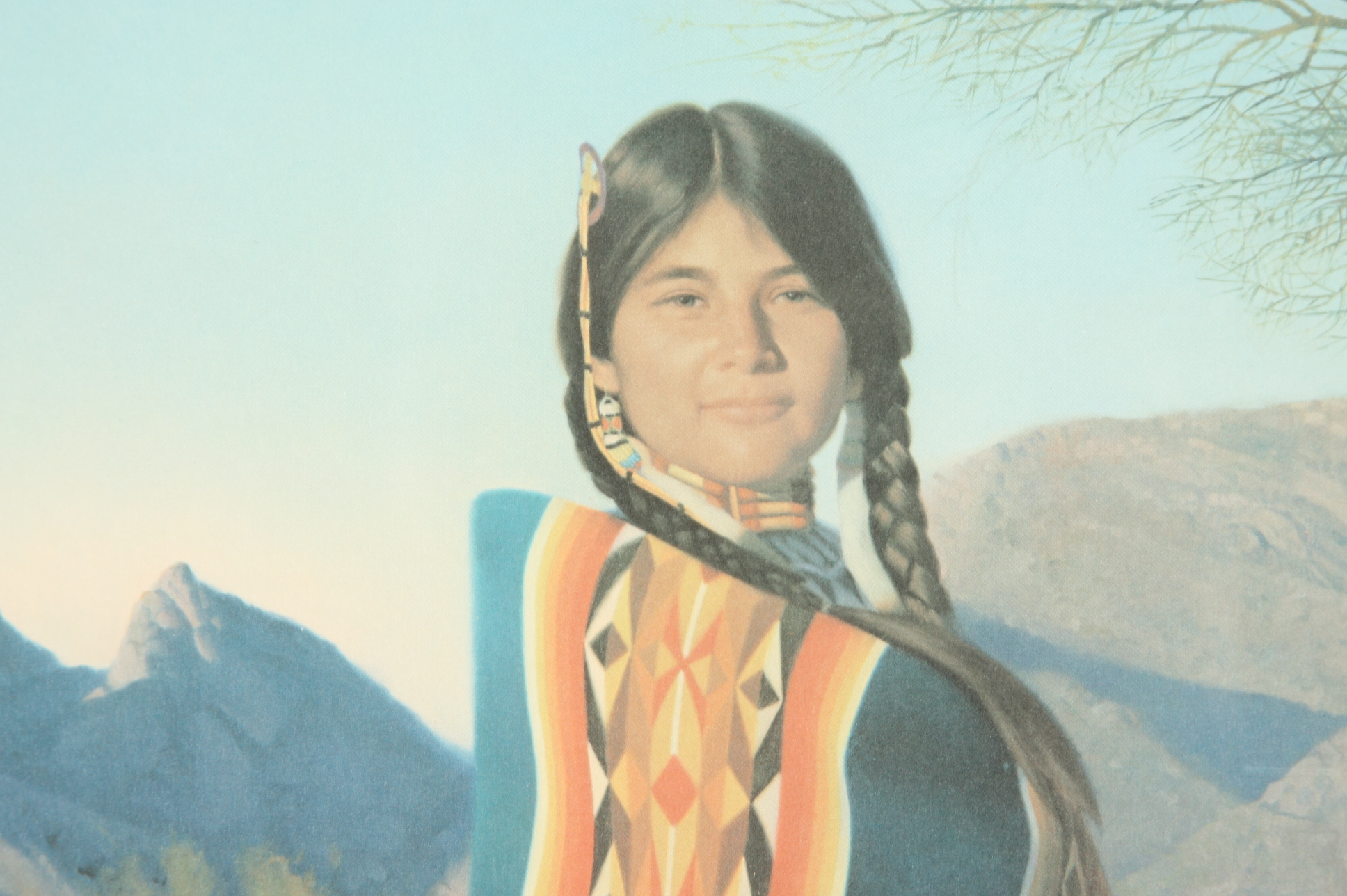 Limited edition  photo offset lithography print by listed Western genre artist Donald V. Crowley 