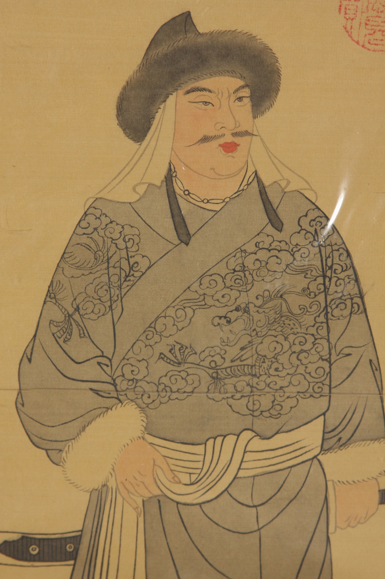 Chinese Painting On Silk