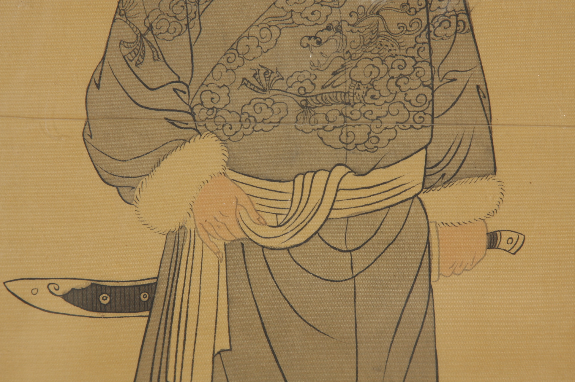 Chinese Painting On Silk