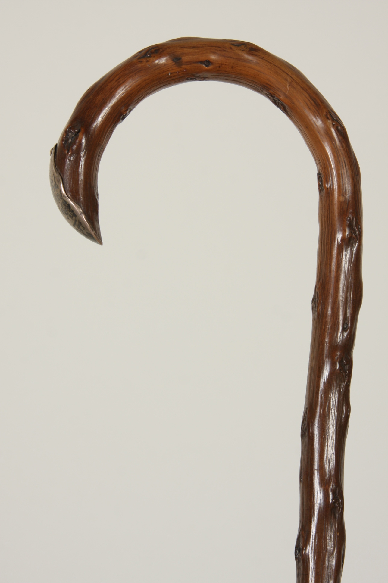 Victorian Parasol and Cane, Gold Filled and Sterling Silver Decoration