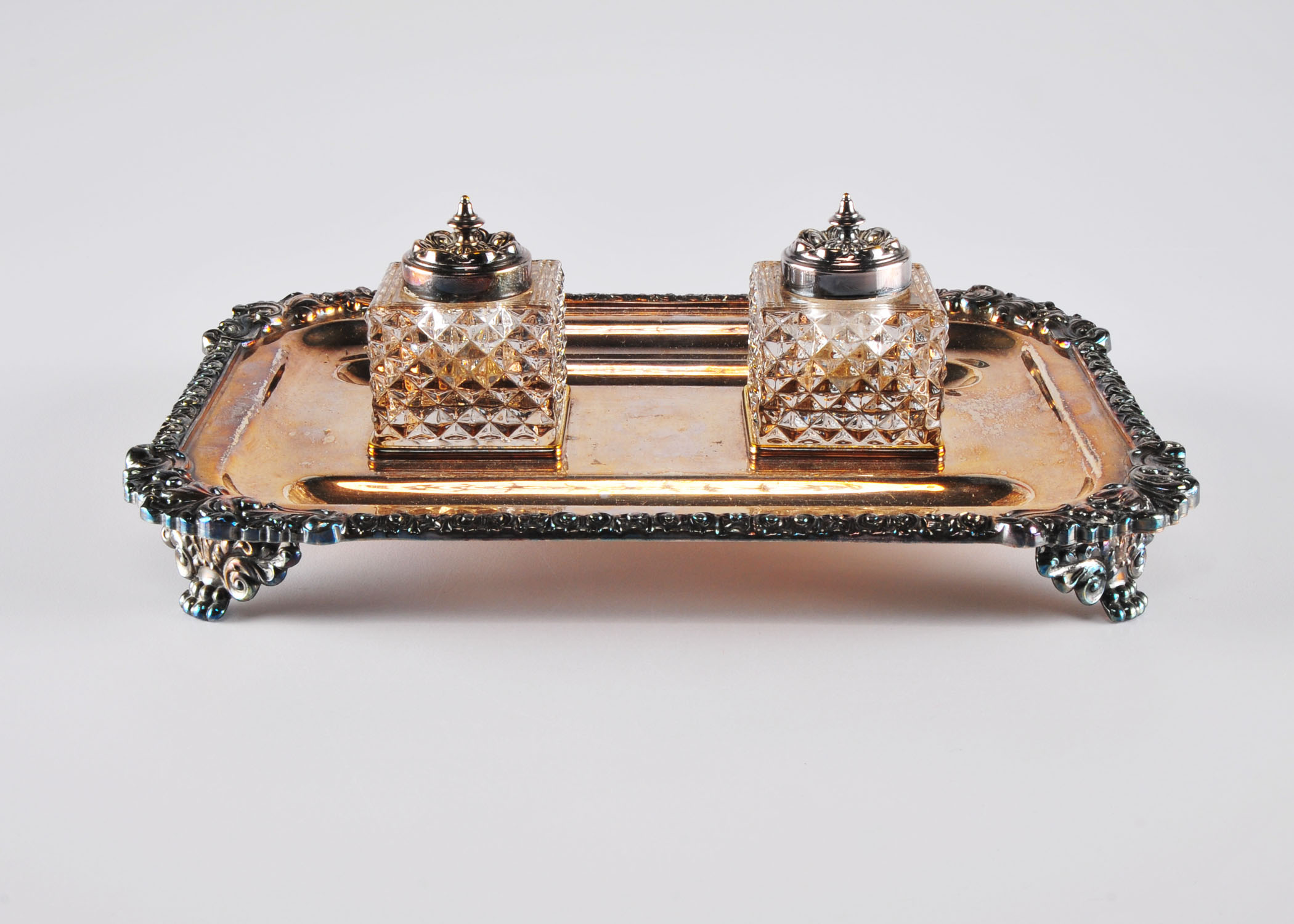 Rococo Inkwell