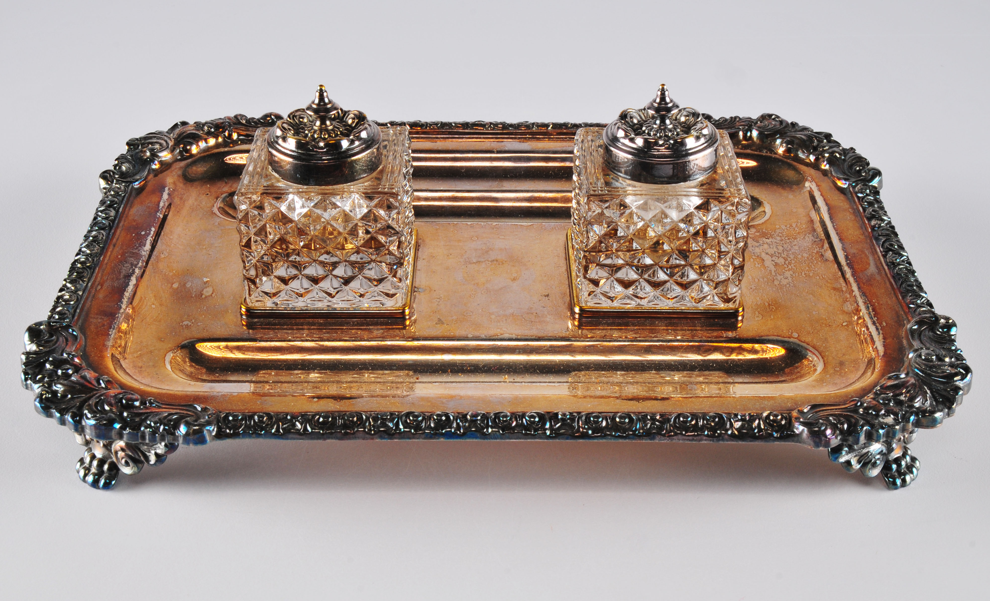 Rococo Inkwell