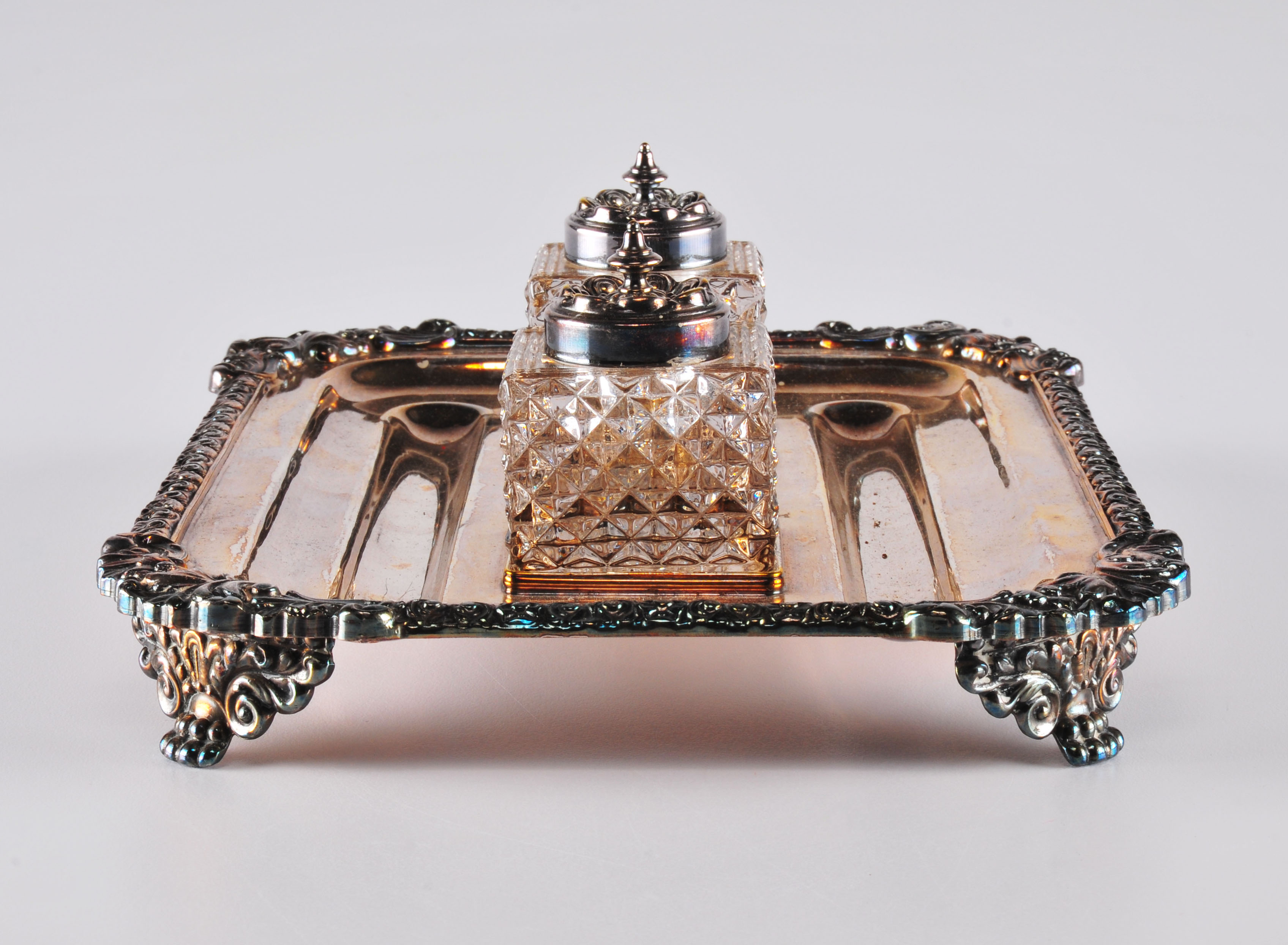 Rococo Inkwell