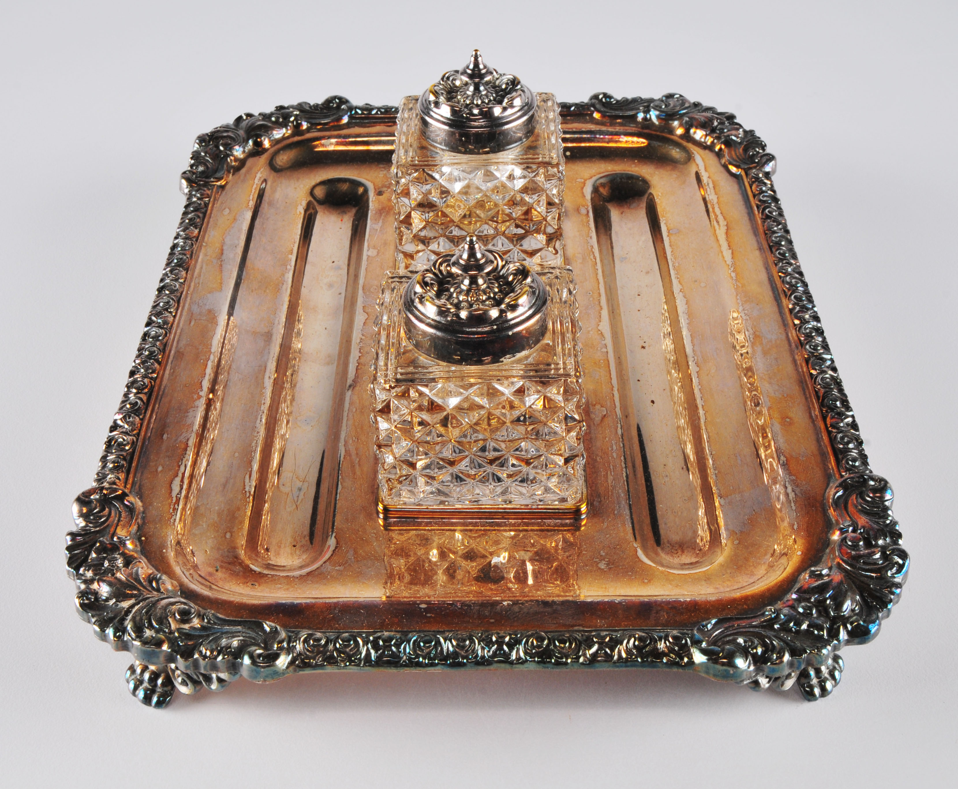 Rococo Inkwell