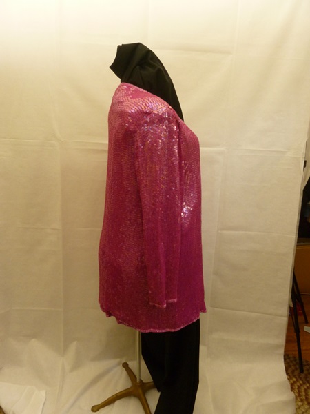Chanson D. Amour 100% Silk Evening Jacket