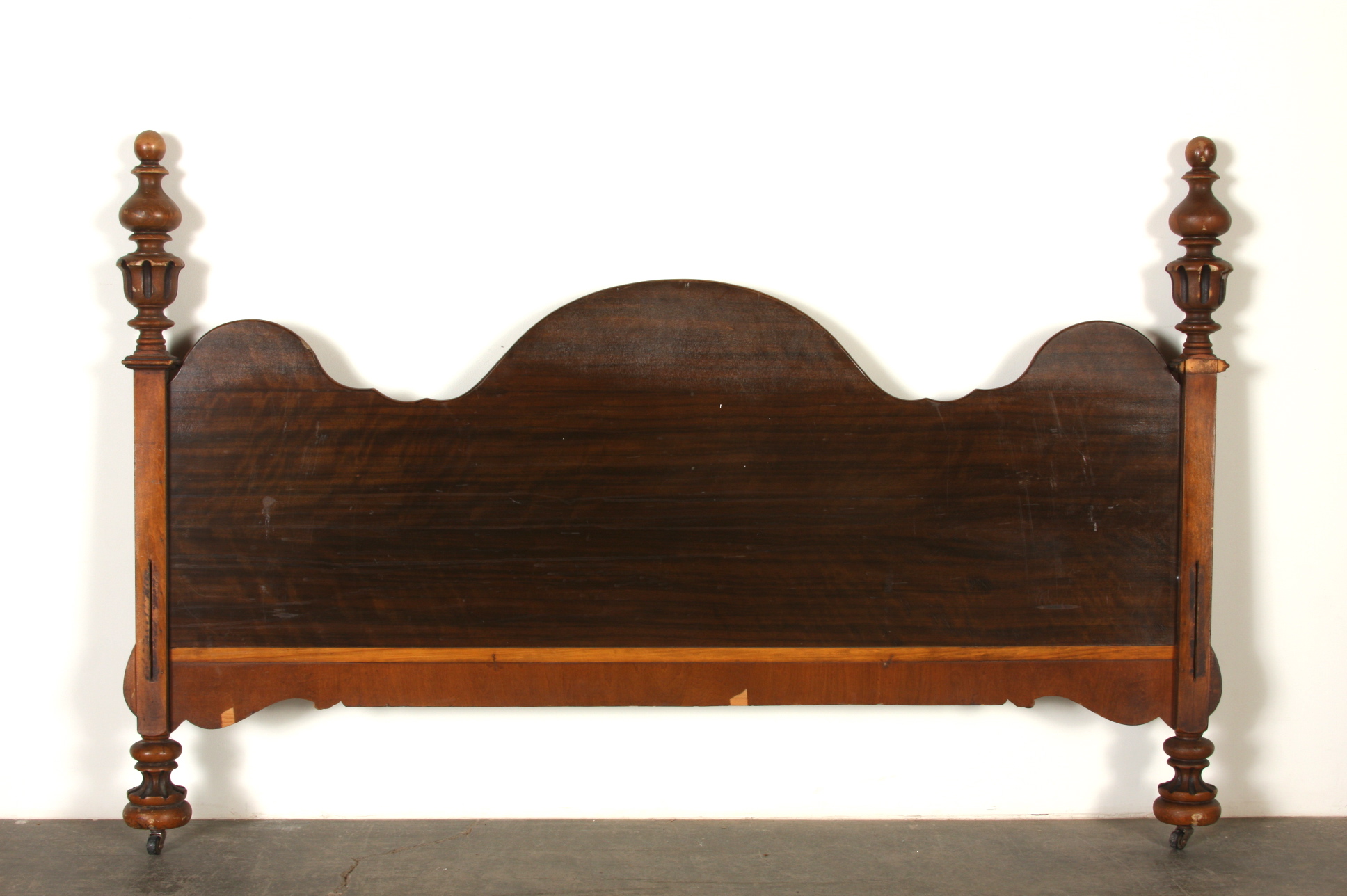 Vintage Provincial 1920s Headboard and Footboard
