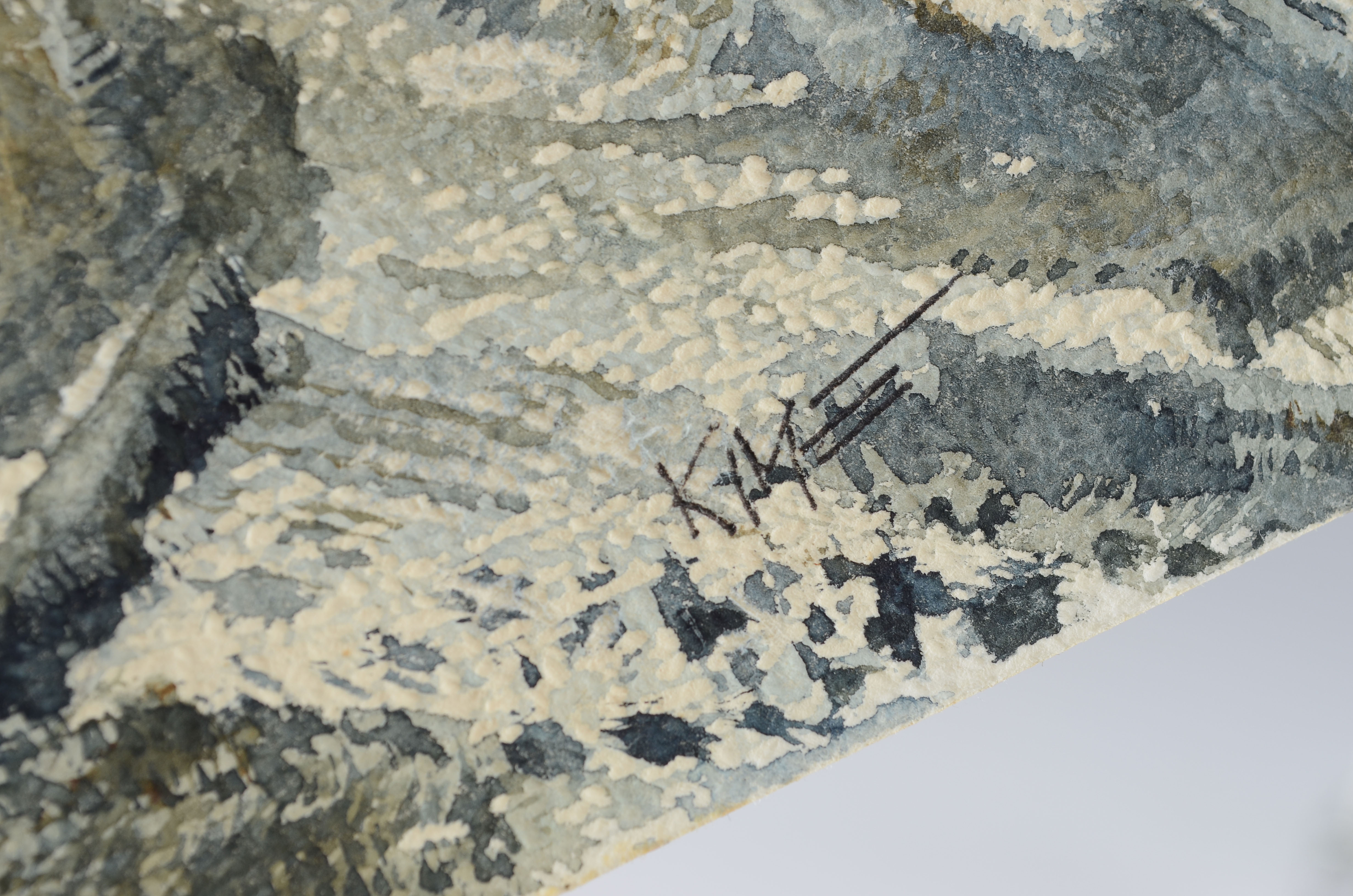 Wesley Kime Watercolor on Paper