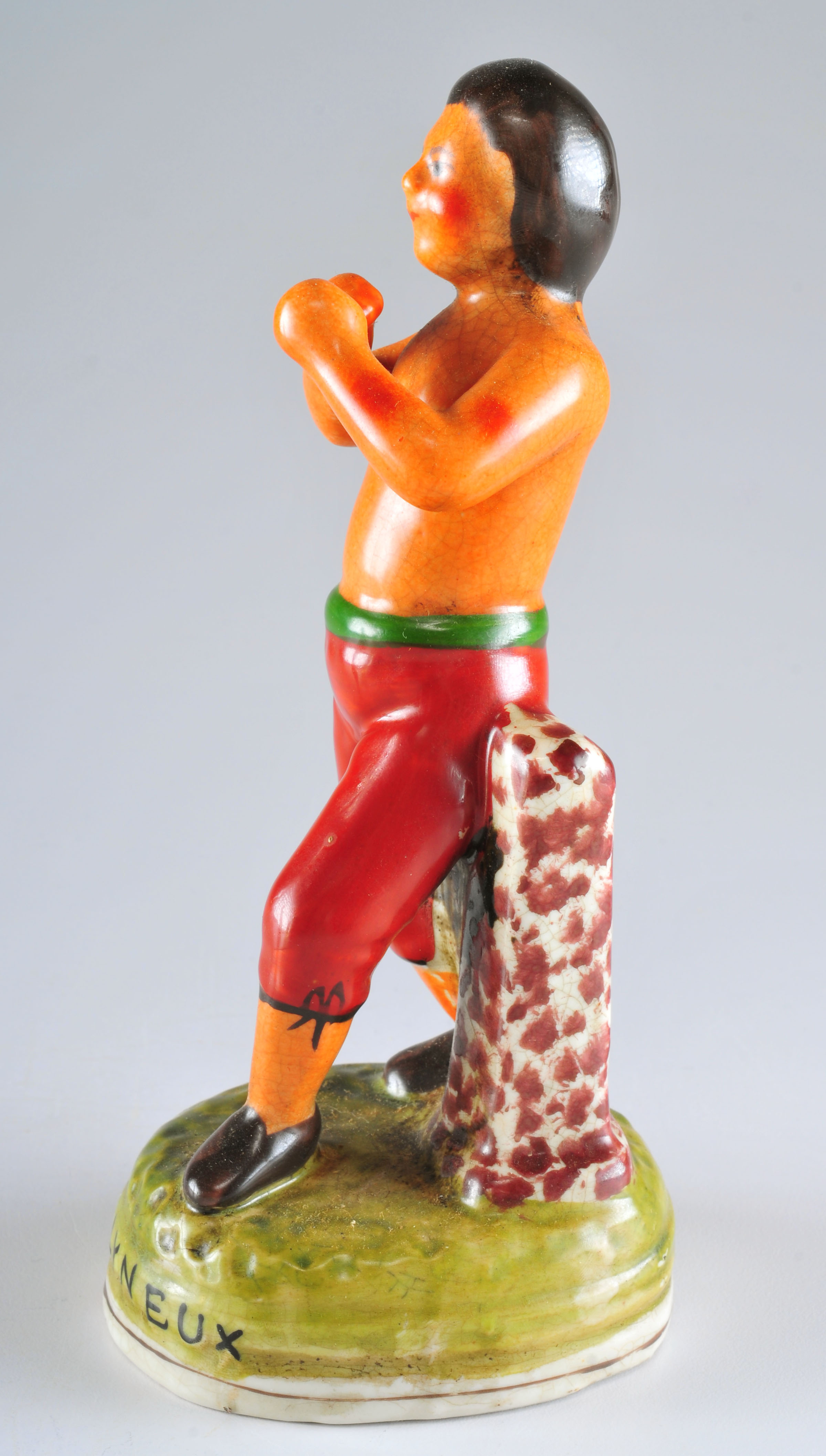 Reproduction Staffordshire Boxing Figures