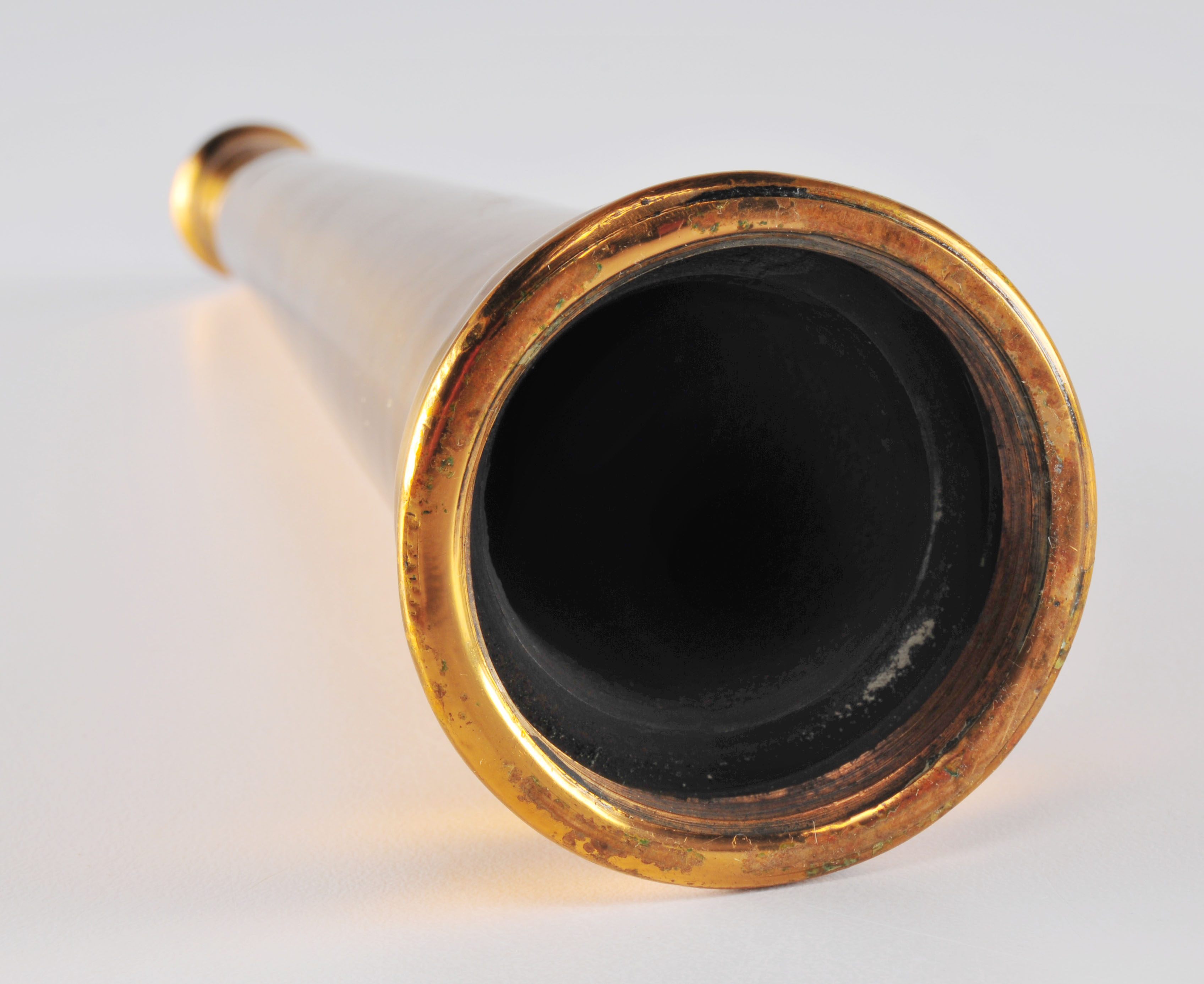 Antique Brass Fire Hose Nozzle