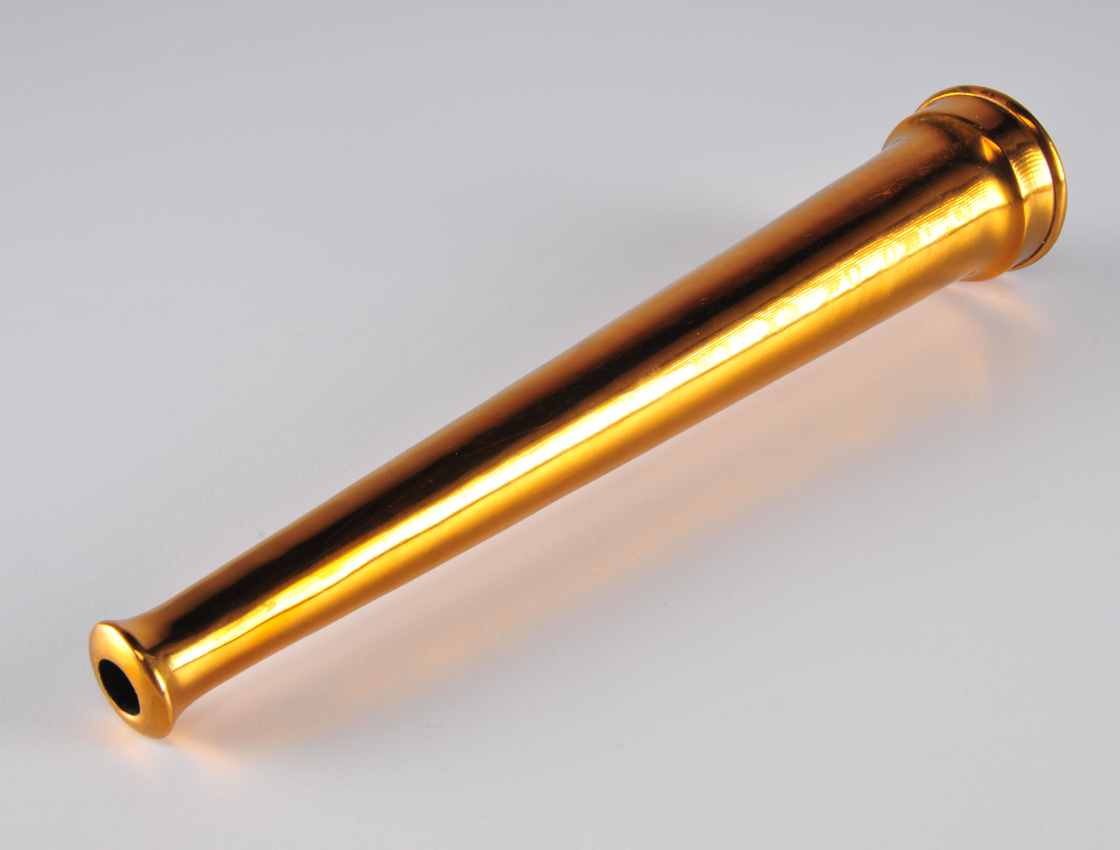 Antique Brass Fire Hose Nozzle