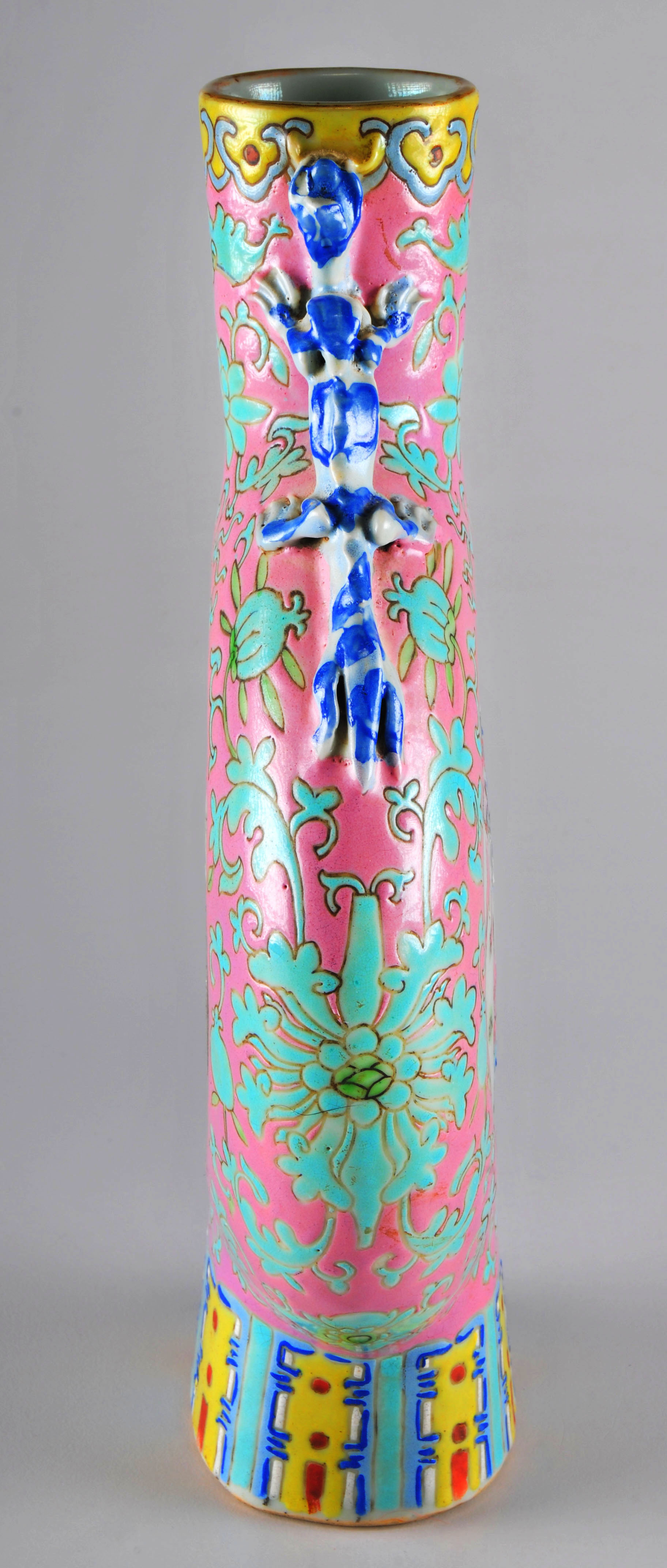 20c Hand Painted Chinese Vase