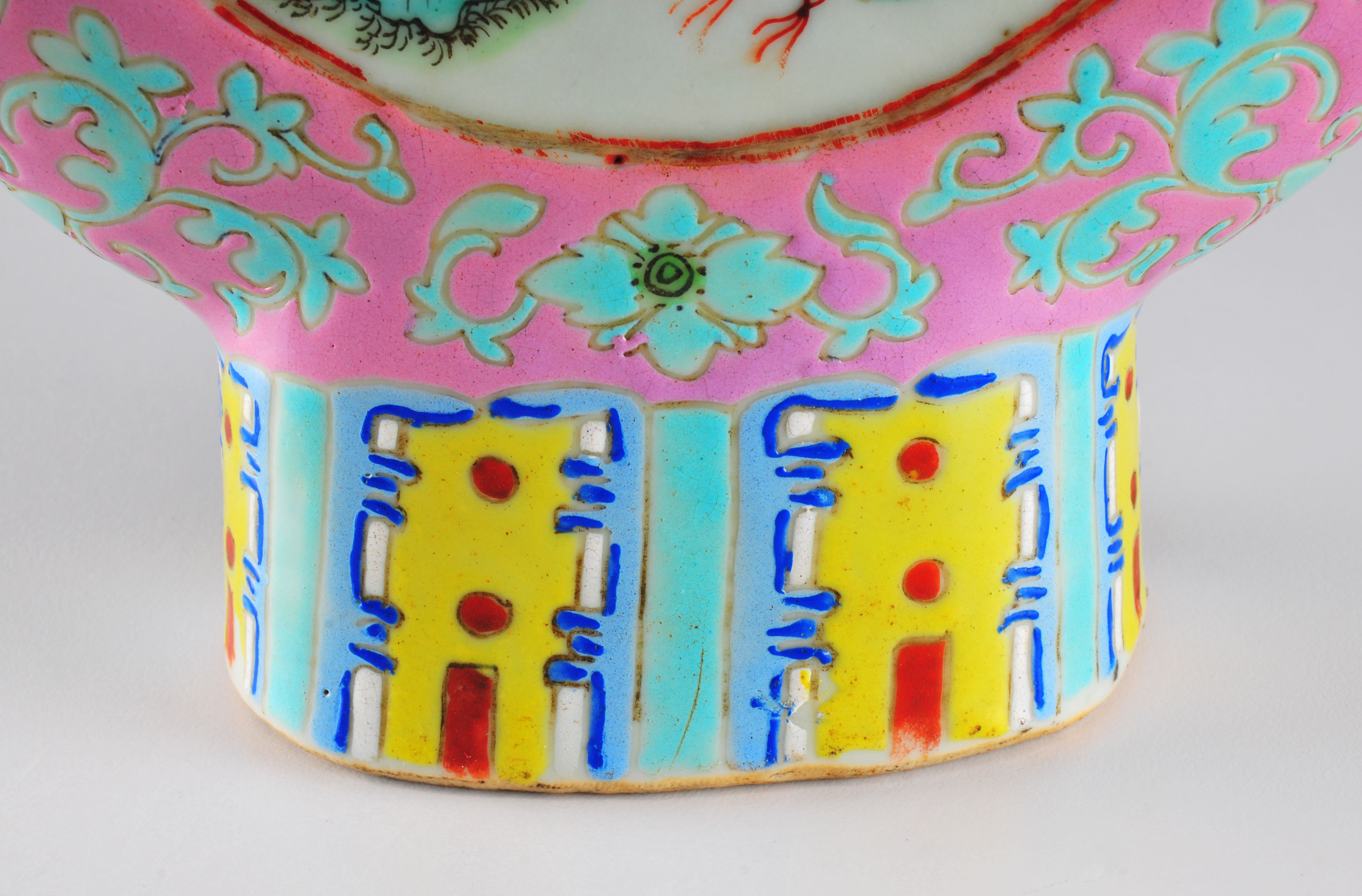 20c Hand Painted Chinese Vase