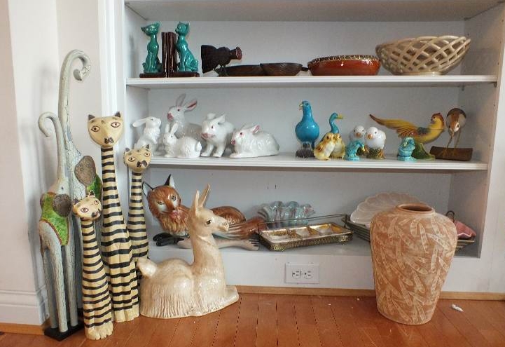 Plethora of ceramic decoratives