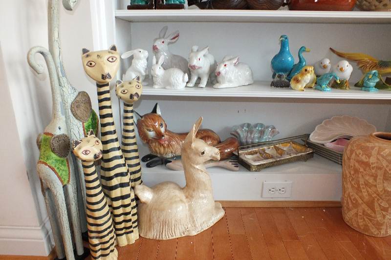 Plethora of ceramic decoratives