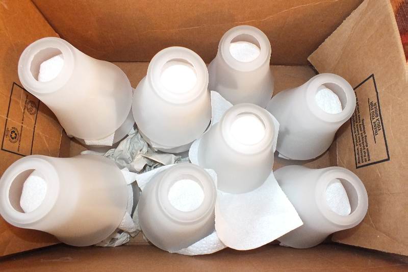 Pair of 9 Light Chandeliers