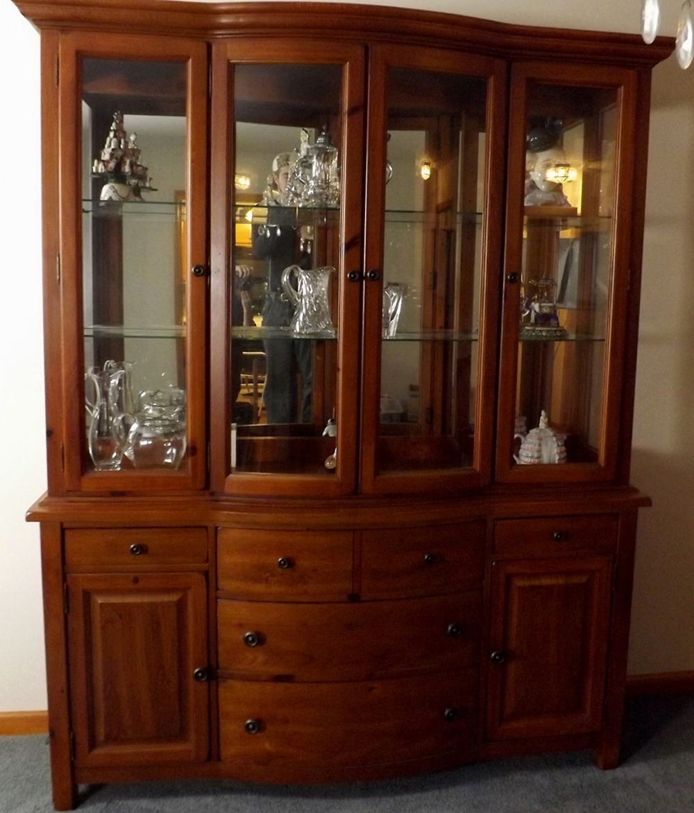 Broyhill Continental Tapestry Cabinet