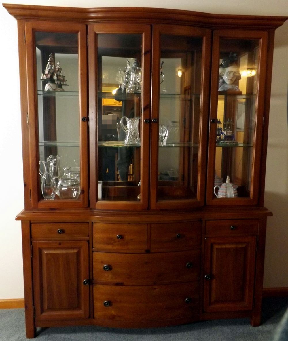 Broyhill Continental Tapestry Cabinet