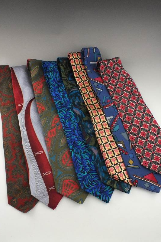 Collection of Men's ties.