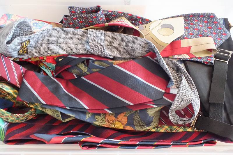 Collection of Men's ties.