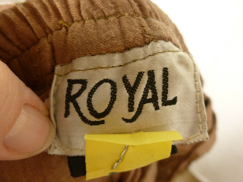 Vintage Gold Tone Sequin Pants