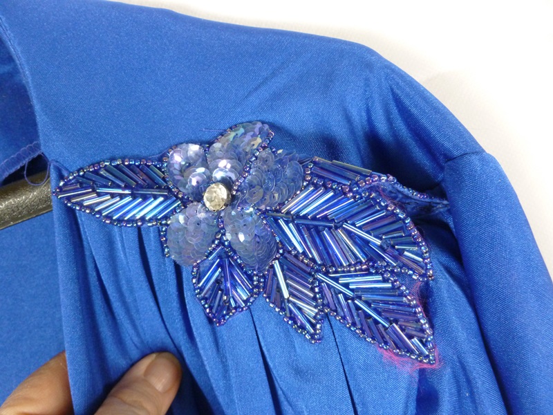 Vintage Beaded Dress By Romans