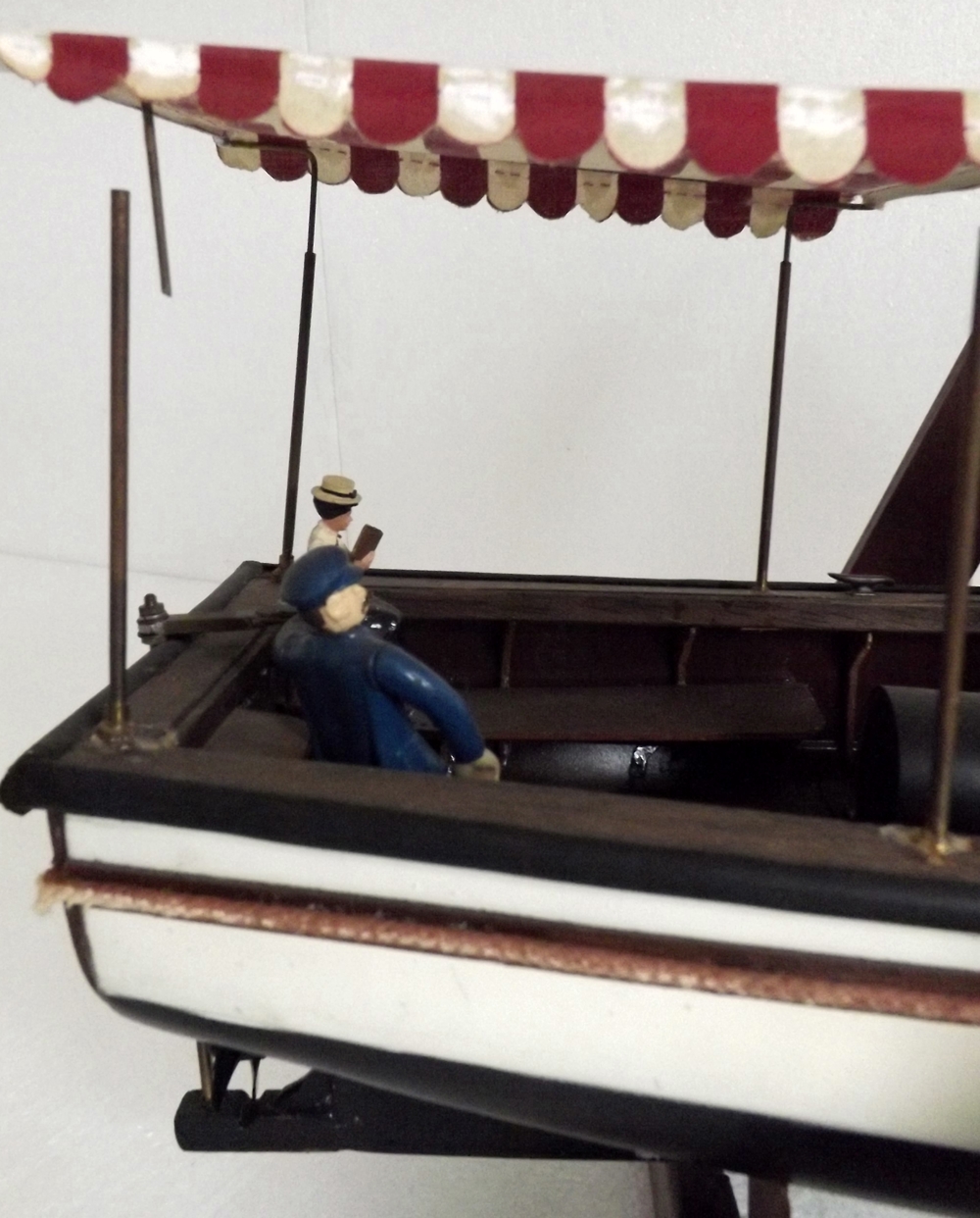African Queen Boat model