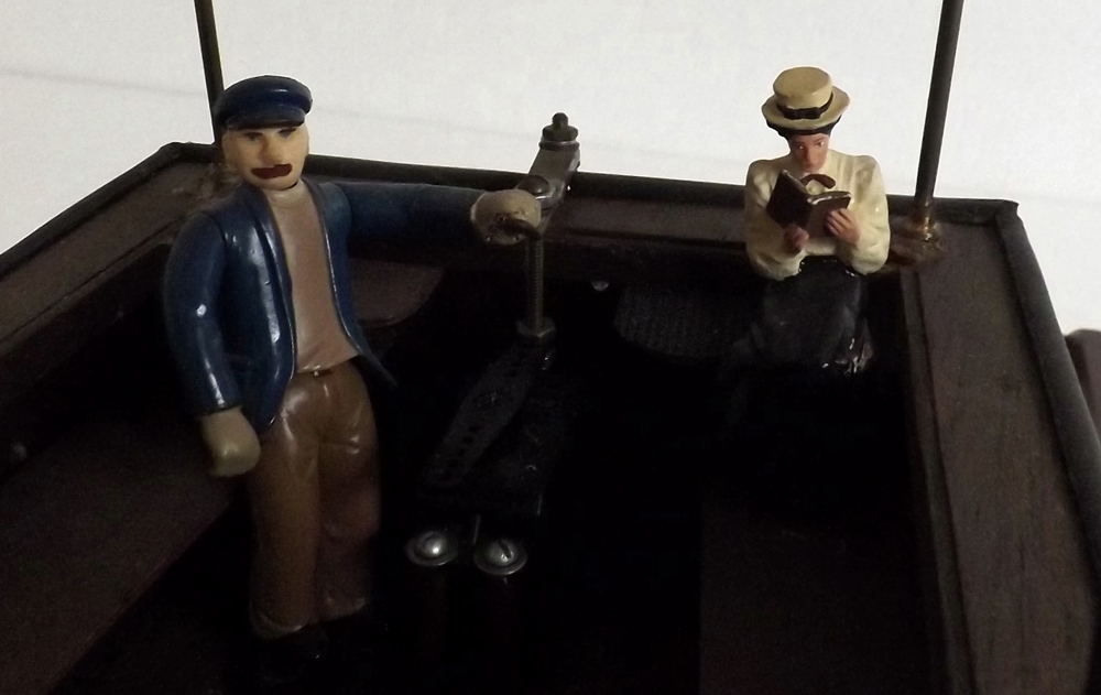 African Queen Boat model