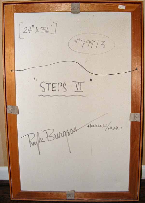 Ryk Burgess Oil Painting