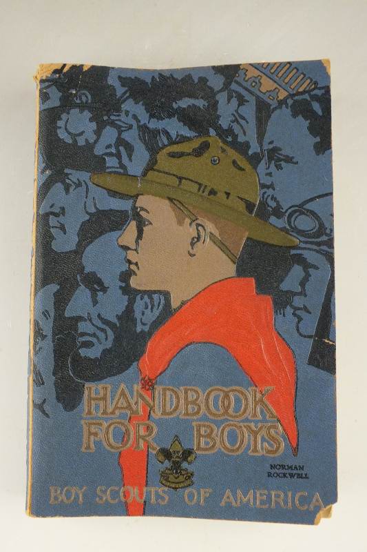 A revised first edition, 18th printing of the 1933 Handbook for Boys Boy Scouts of America