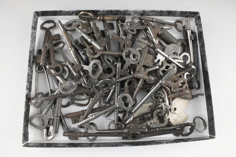 Plethora of vintage and antique keys