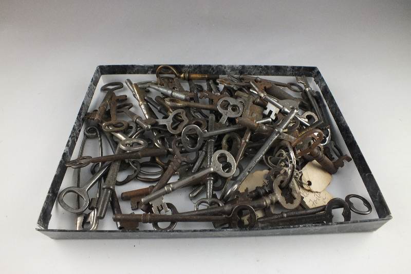 Plethora of vintage and antique keys