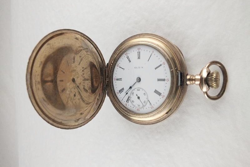 Circa 1895  Elgin  Gold filled pocket watch