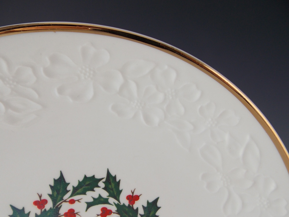 Vintage Holiday Plates